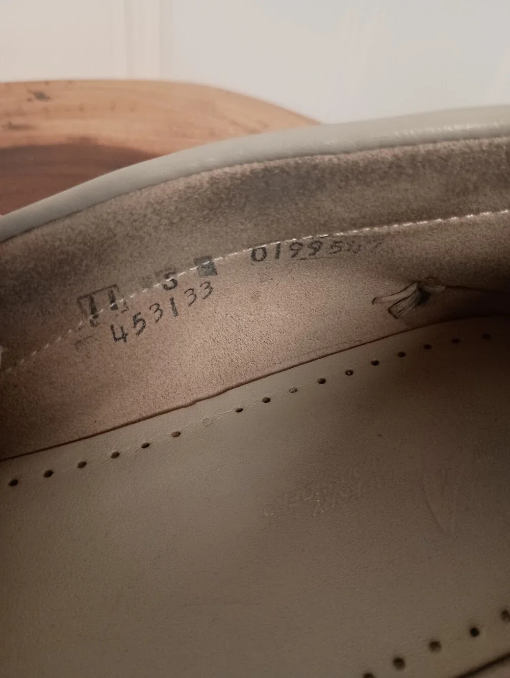 1995 Sperry-  Boat Shoes in Light Gray- Size Men's 11